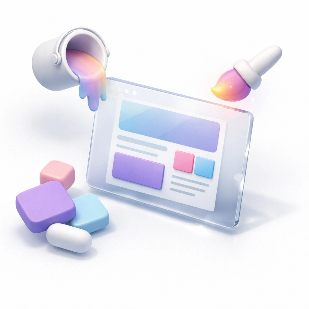 Shopify gift card checker widget customization interface showing design and layout options for stores.