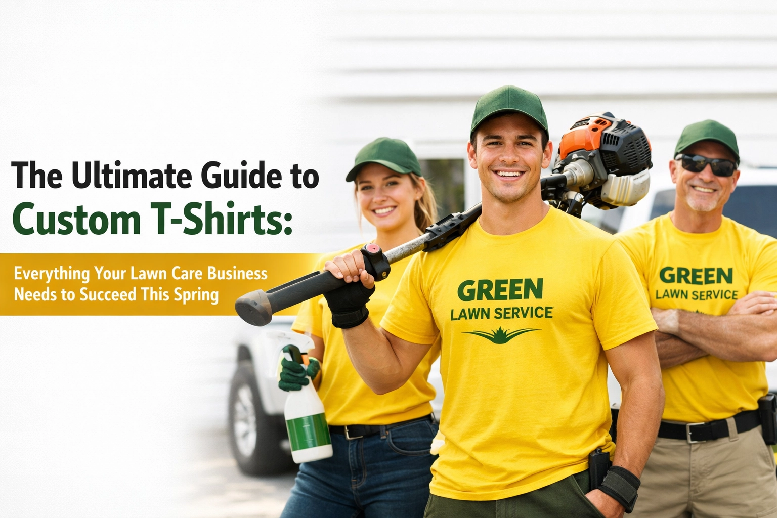 [HERO] The Ultimate Guide to Custom T-Shirts: Everything Your Lawn Care Business Needs to Succeed This Spring
