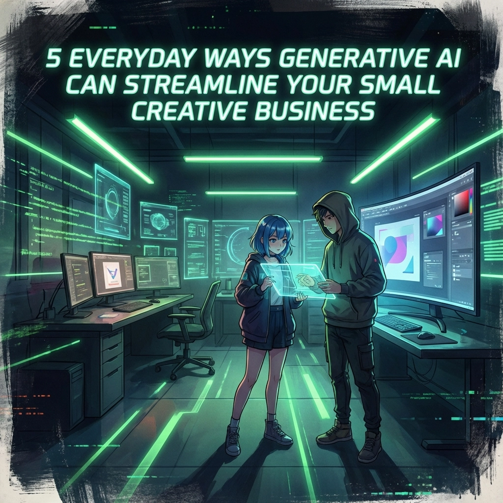 5 Everyday Ways Generative AI Can Streamline Your Small Creative Business