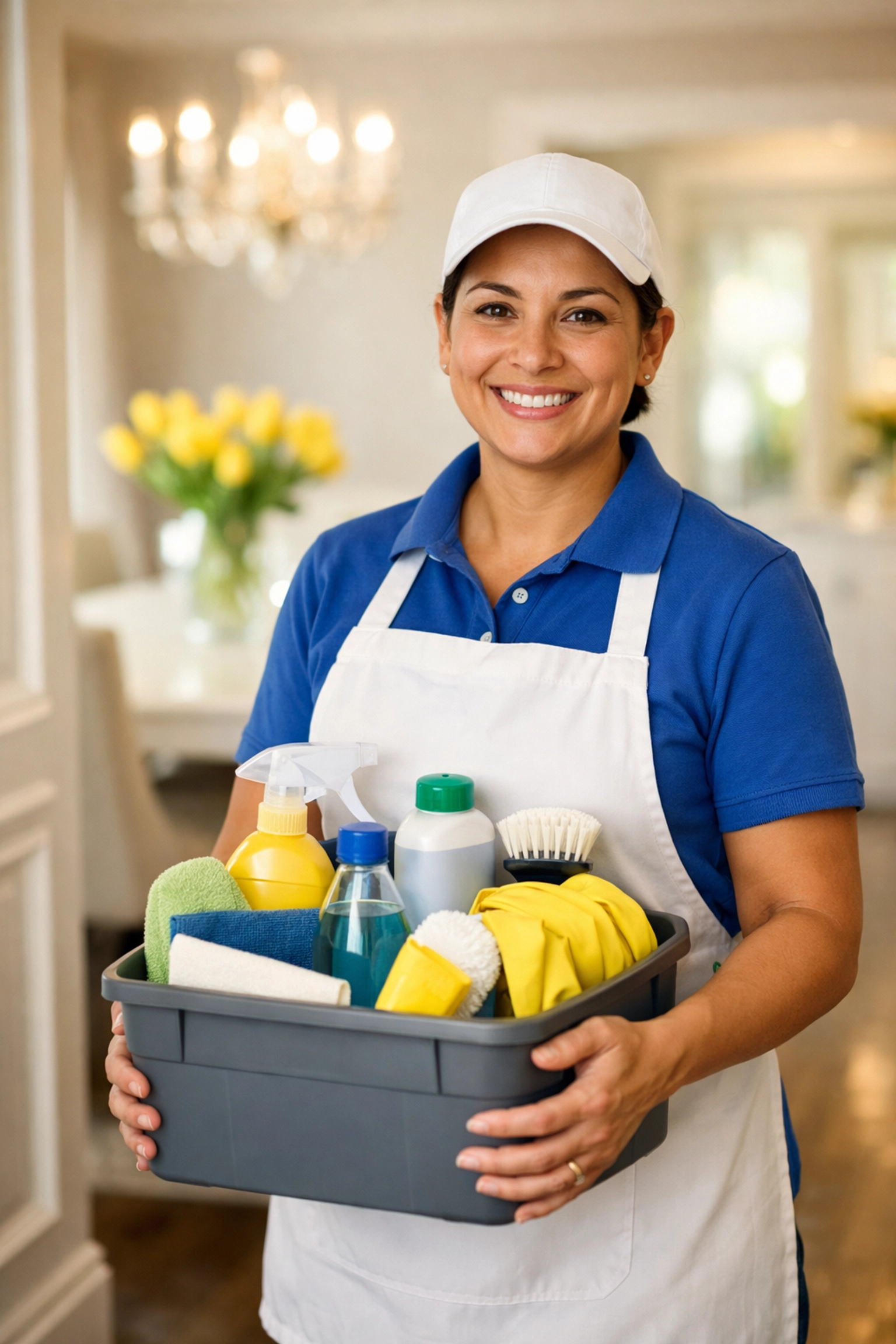 A friendly professional cleaner ready to provide expert deep cleaning in Marlborough for a healthy home.