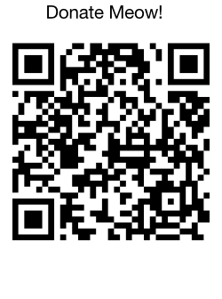 Donate Meow! QR Code