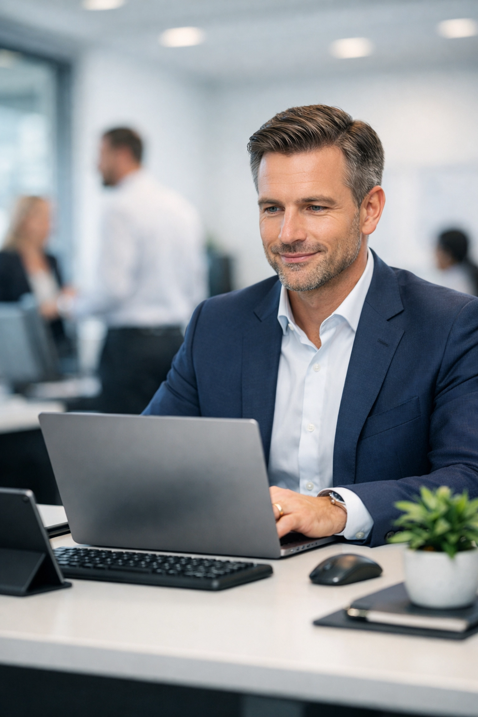 IT executive using ServiceNow consulting services to drive operational excellence and platform ROI.