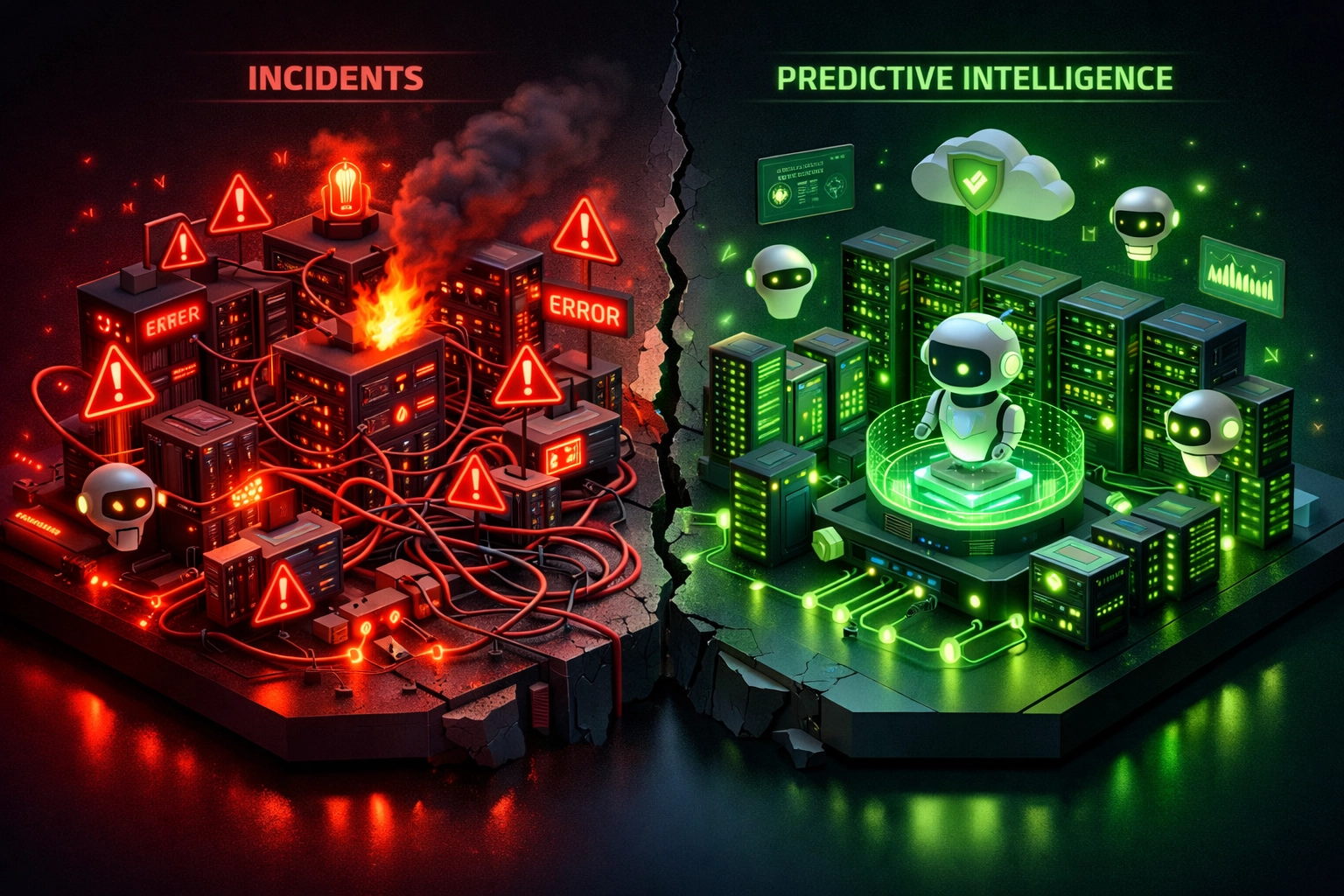 ITOM predictive intelligence preventing incidents before impact with proactive monitoring
