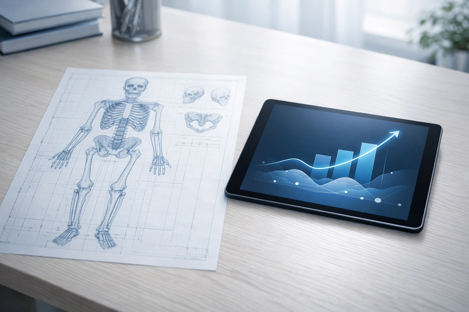 Data-driven chiropractic marketing strategy showing a blueprint for growth and rising search engine rankings.