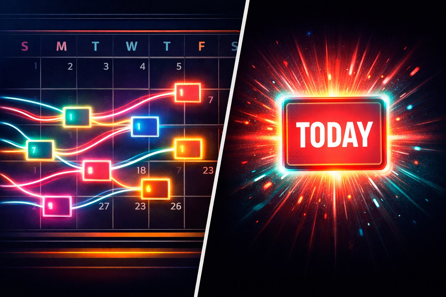 Calendar showing ongoing consent concept - past permission doesn't equal present consent