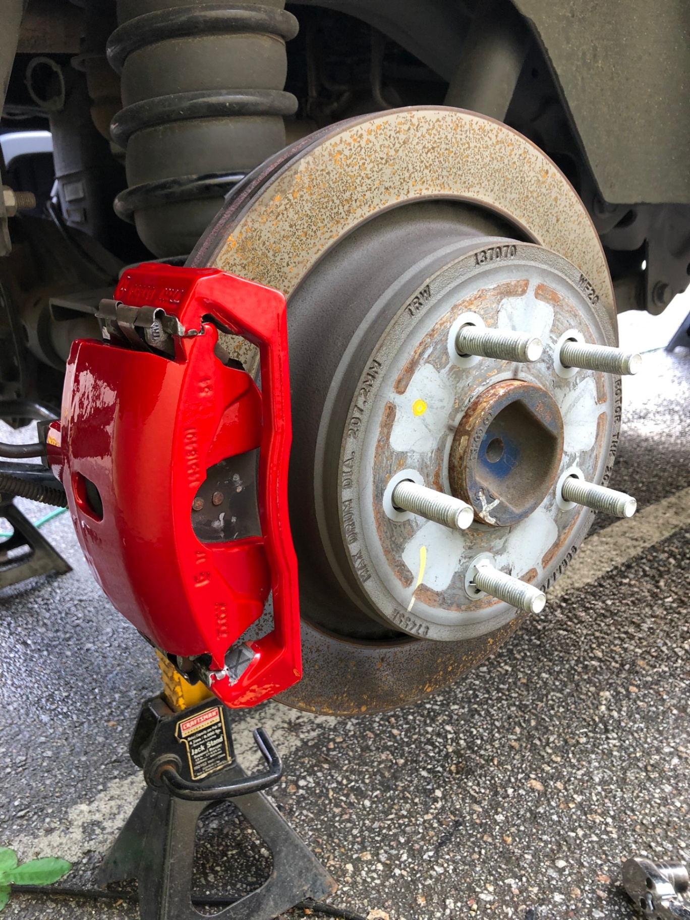 Powder Coated Brake Caliper