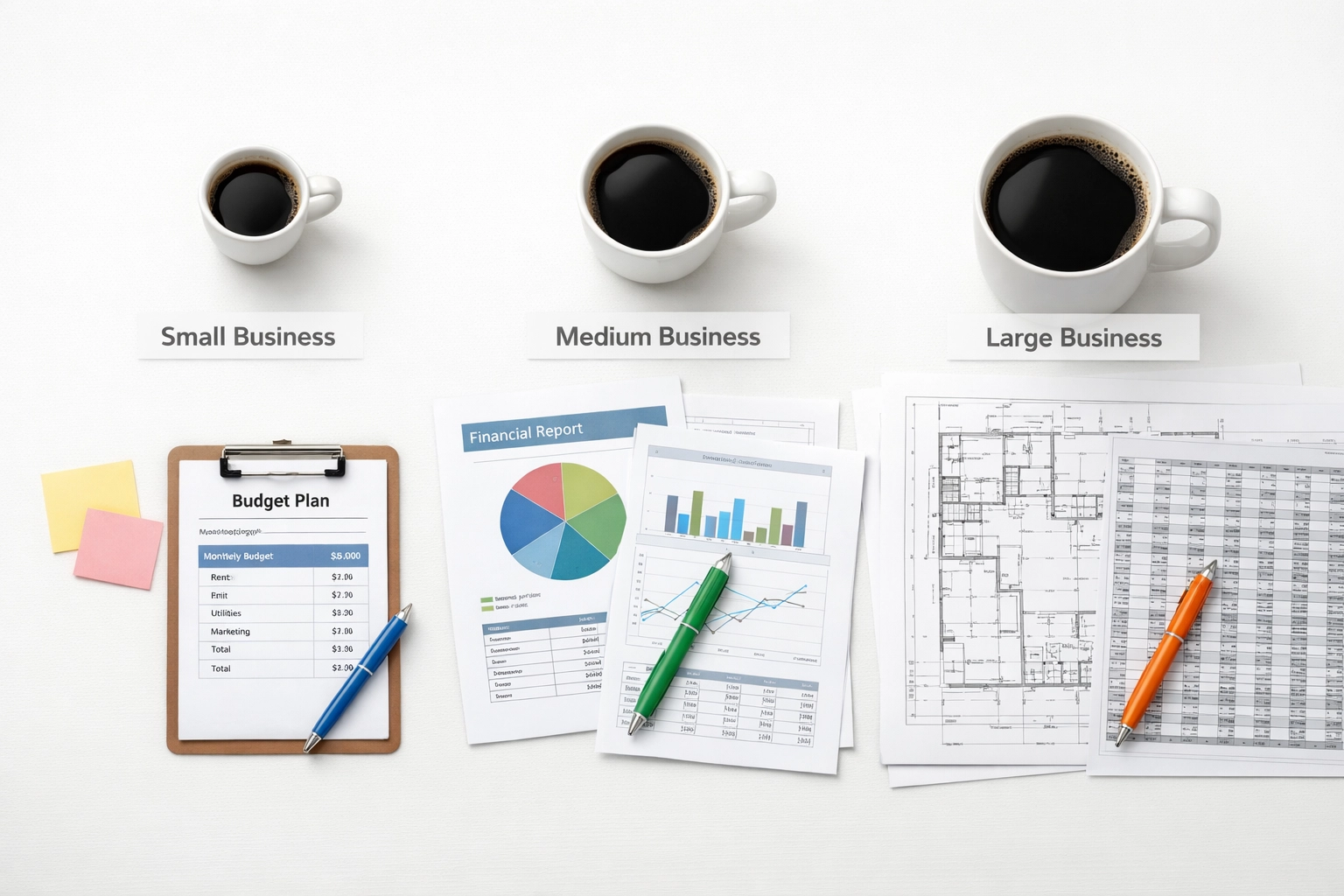 ServiceNow budget comparison for small, medium, and enterprise organizations