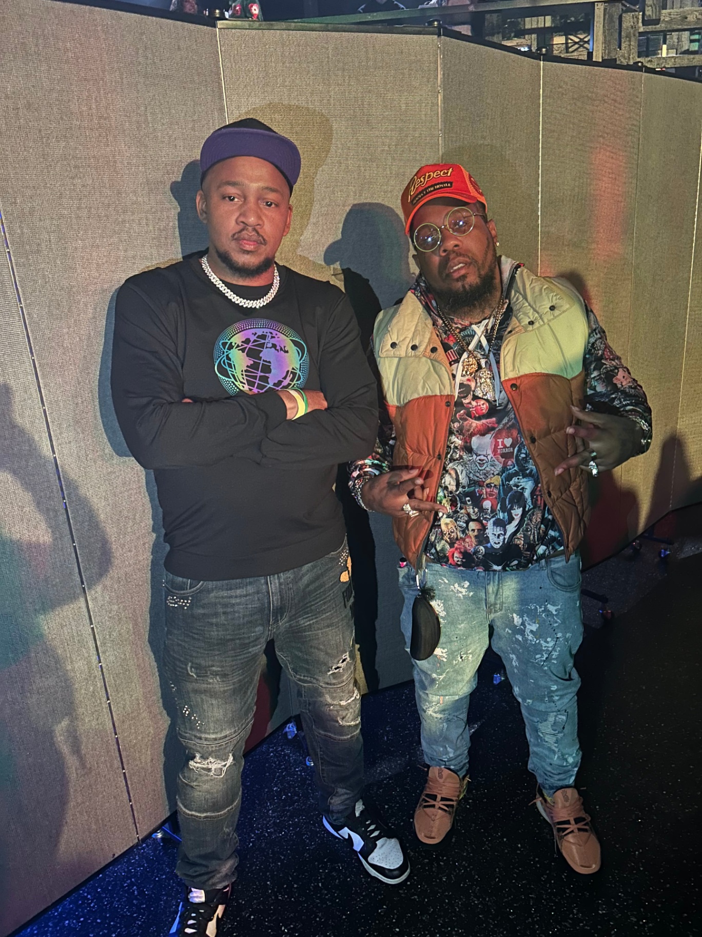 Backstage at PHE L!VE