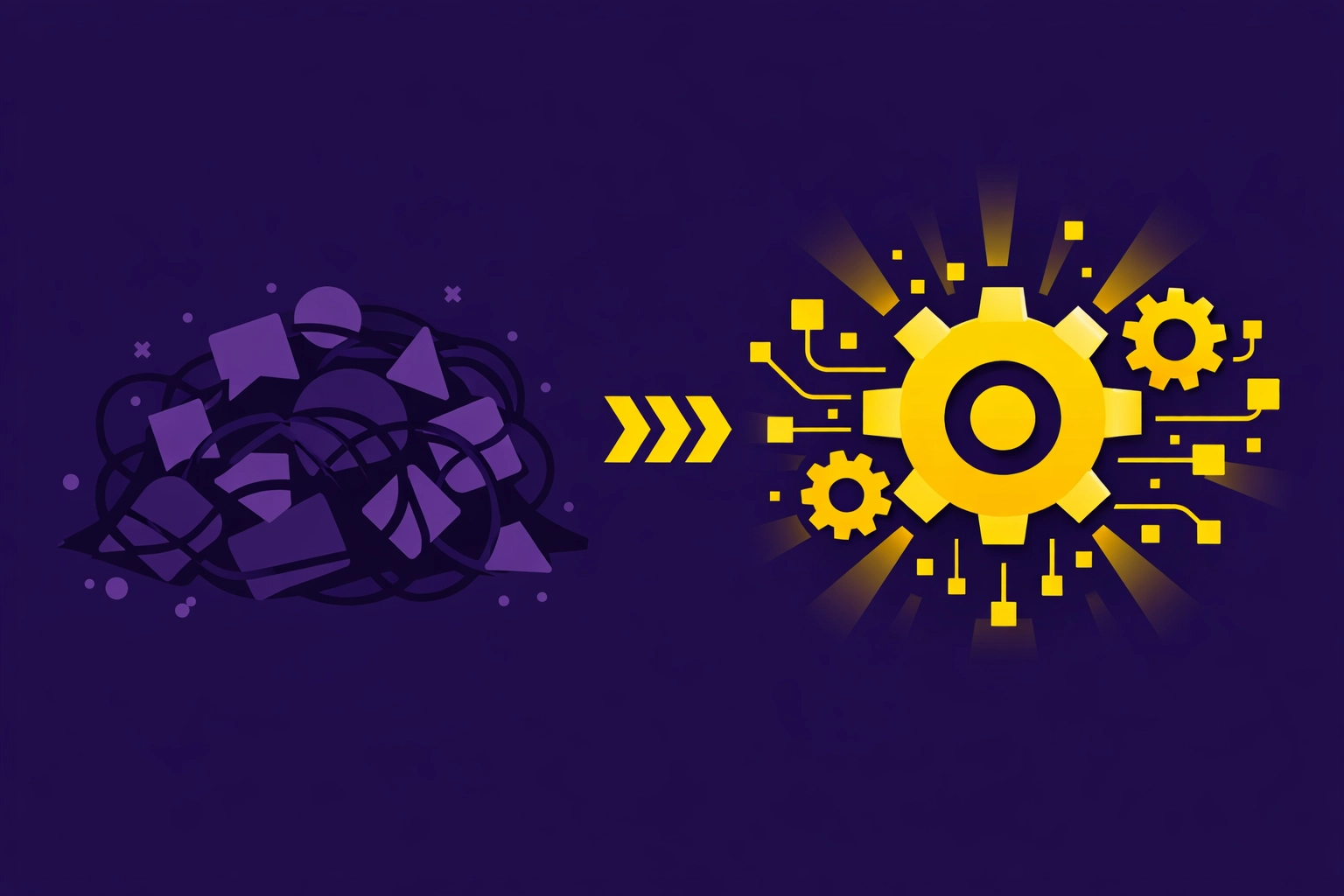 KI-Automatisierung und Prozessoptimierung verwandeln Tool-Chaos in Struktur.