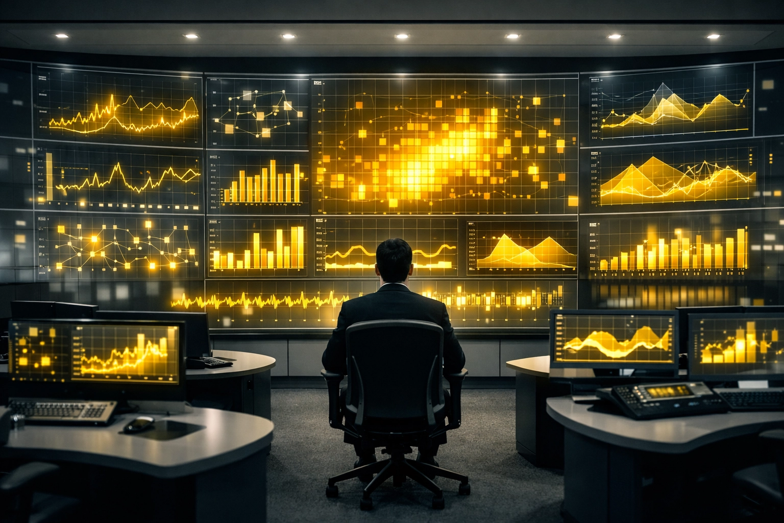 Amazon agency mission control center displaying real-time data and transparent amazon account management analytics.