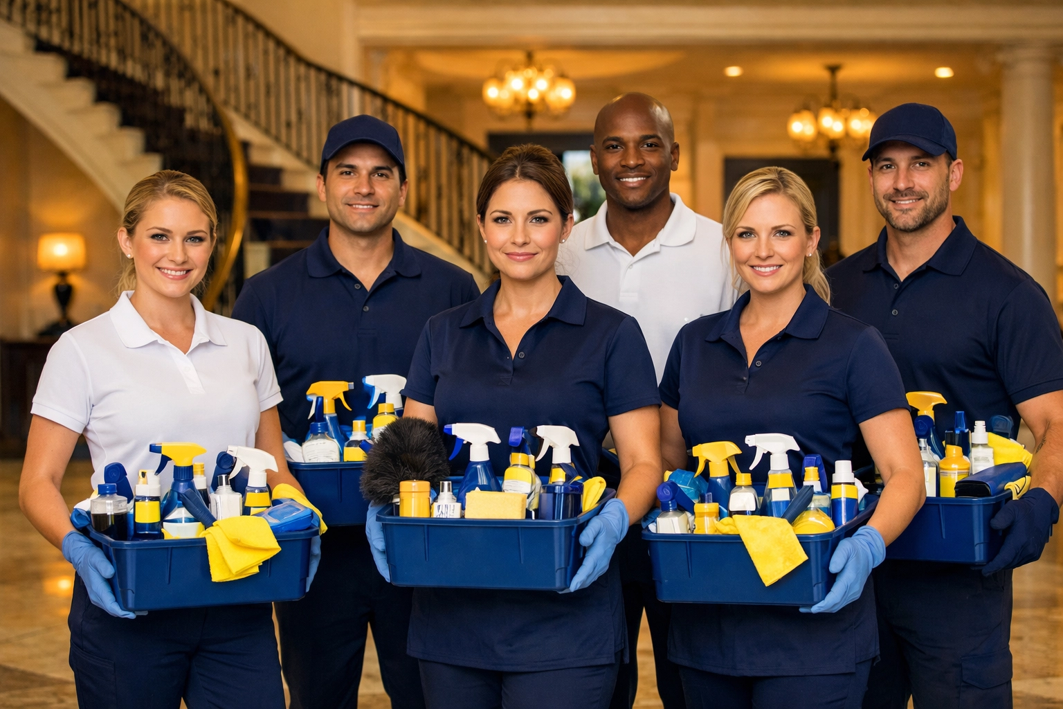 The Cleaning Ninjas Inc team ready to provide expert House Cleaning Shirley MA for local residents.