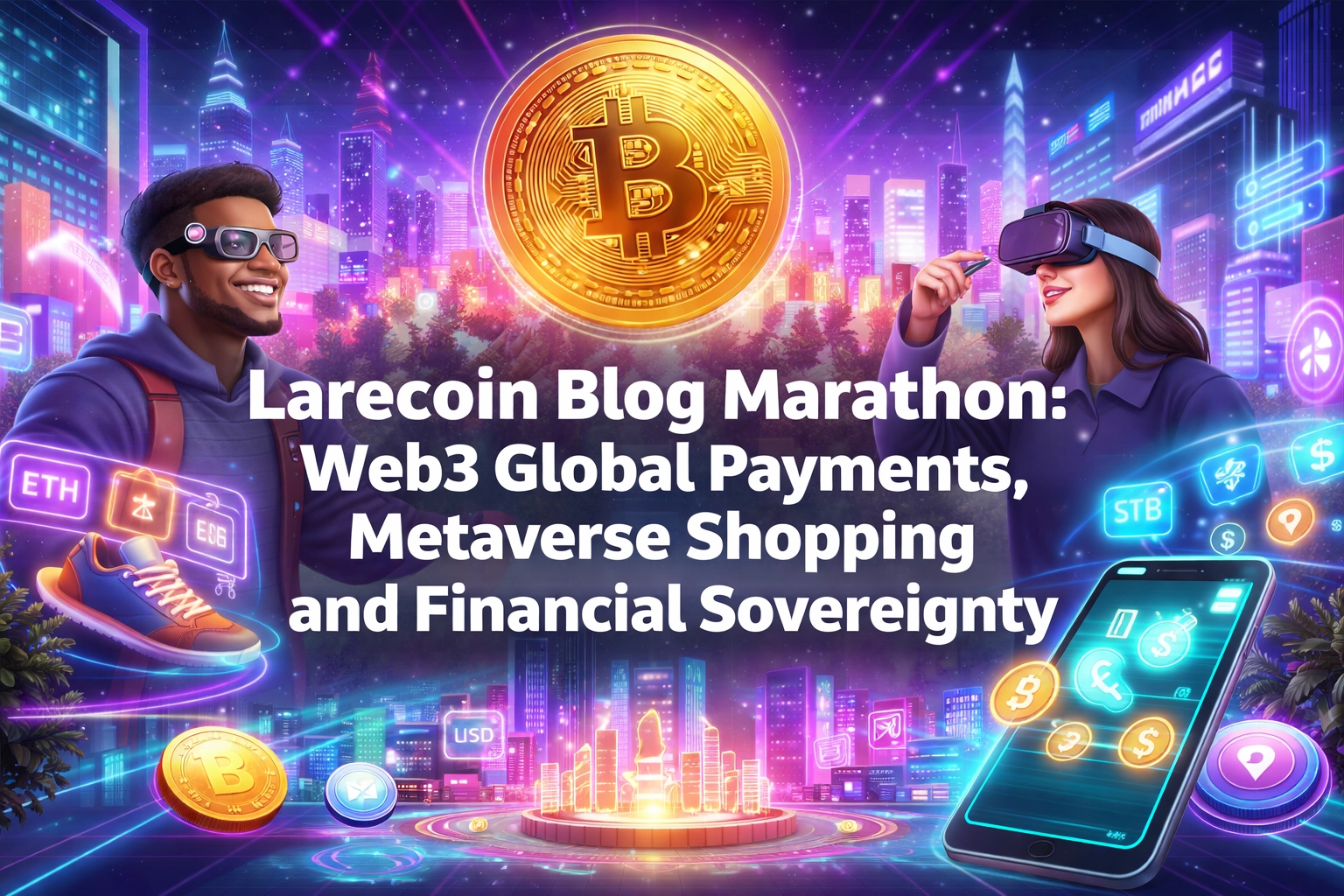[HERO] Larecoin Blog Marathon: Web3 Global Payments, Metaverse Shopping, and Financial Sovereignty