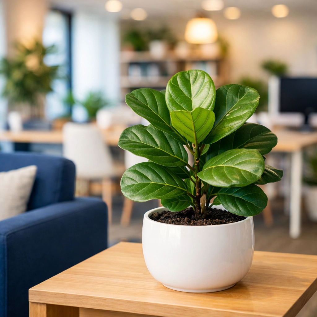 Sustainable and eco-friendly office cleaning in Southborough featuring a healthy, organized workspace.