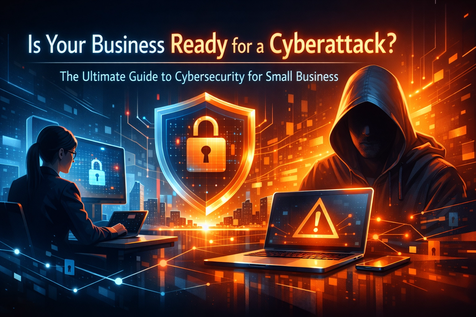 [HERO] Is Your Business Ready for a Cyberattack? The Ultimate Guide to Cybersecurity for Small Business