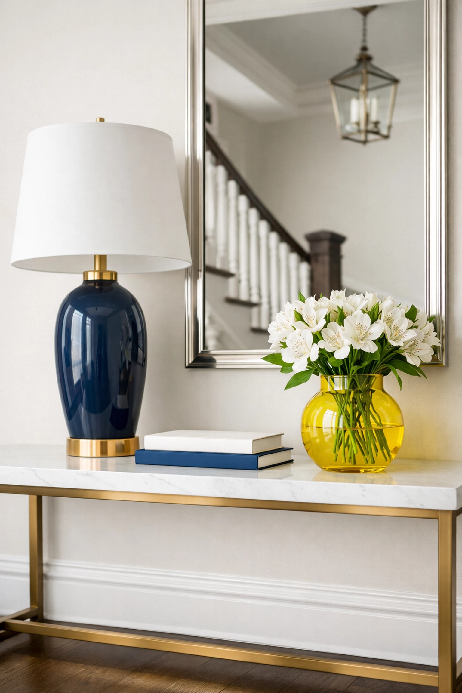 Spotless staged entryway in a Harvard home showcasing professional cleaning for increased real estate value.