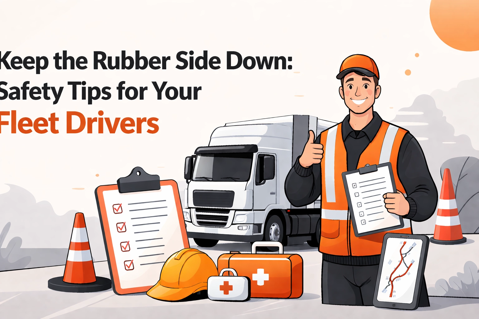 [HERO] Keep the Rubber Side Down: Safety Tips for Your Fleet Drivers