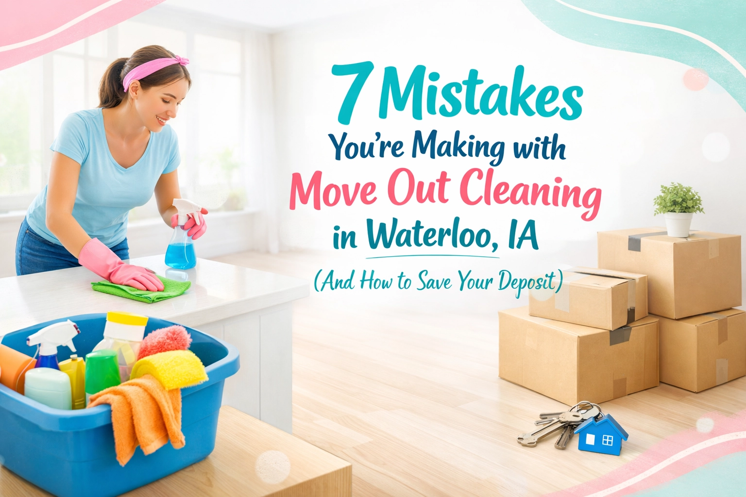 [HERO] 7 Mistakes You’re Making with Move Out Cleaning in Waterloo, IA (And How to Save Your Deposit)
