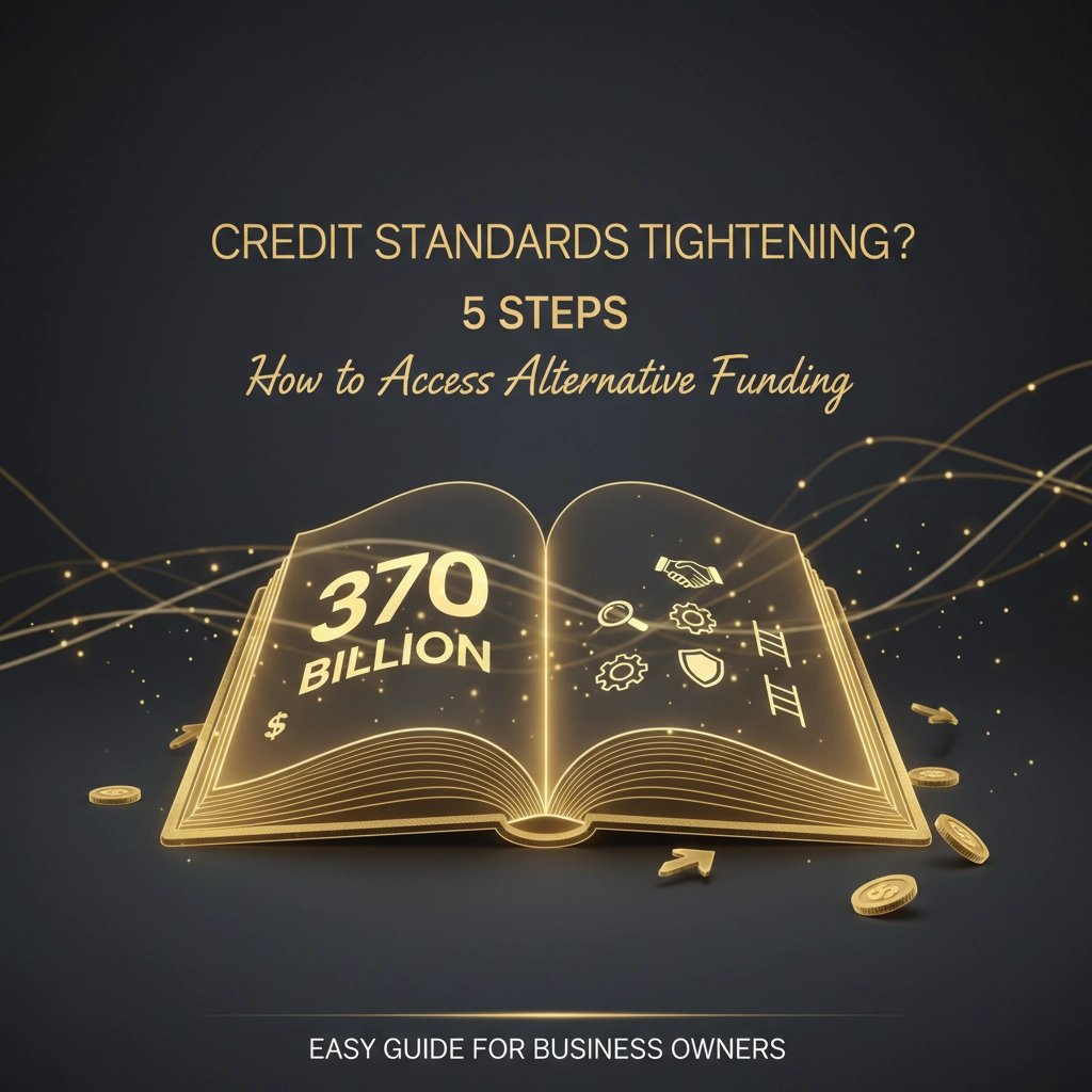 Credit Standards Tightening? 5 Steps How to Access $370 Billion in Alternative Funding (Easy Guide for Business Owners)
