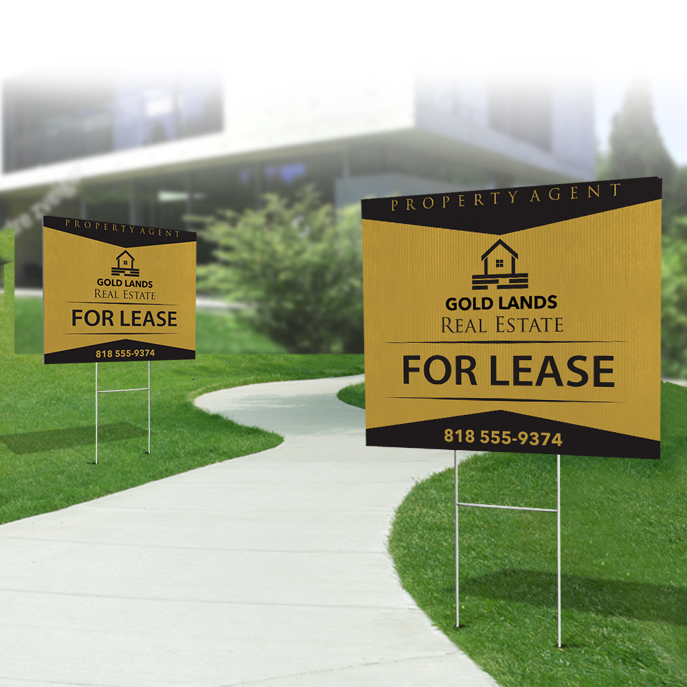 Real Estate Yard Signs