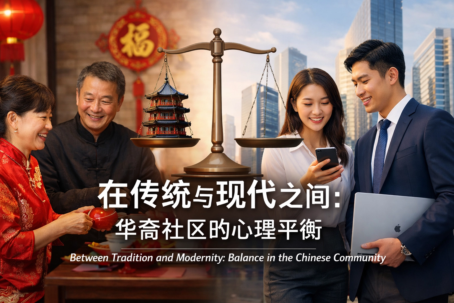 [HERO] 在传统与现代之间：华裔社区的心理平衡 (Between Tradition and Modernity: Balance in the Chinese Community)