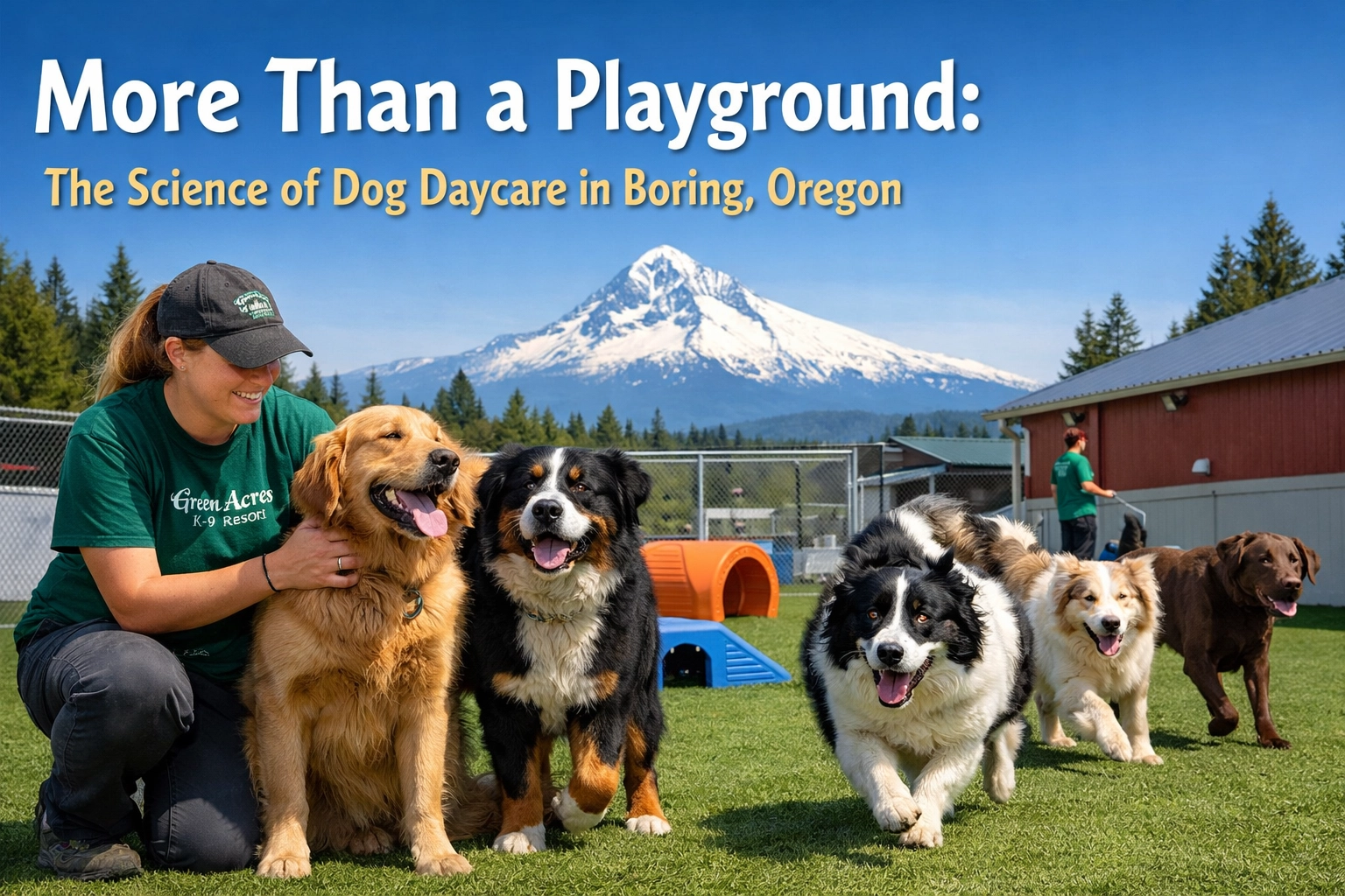 [HERO] More Than a Playground: The Science of Dog Daycare in Boring, Oregon