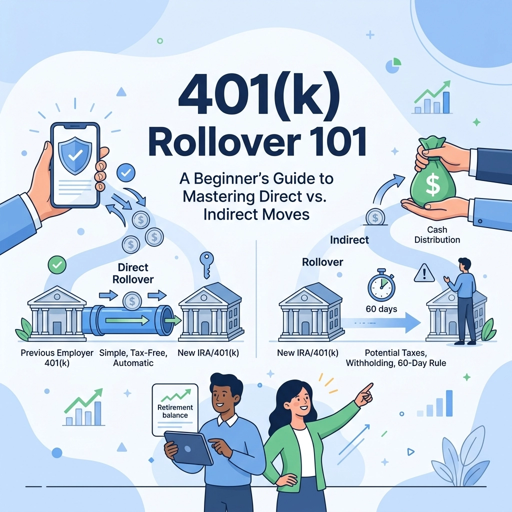 [HERO] 401(k) Rollover 101: A Beginner’s Guide to Mastering Direct vs. Indirect Moves