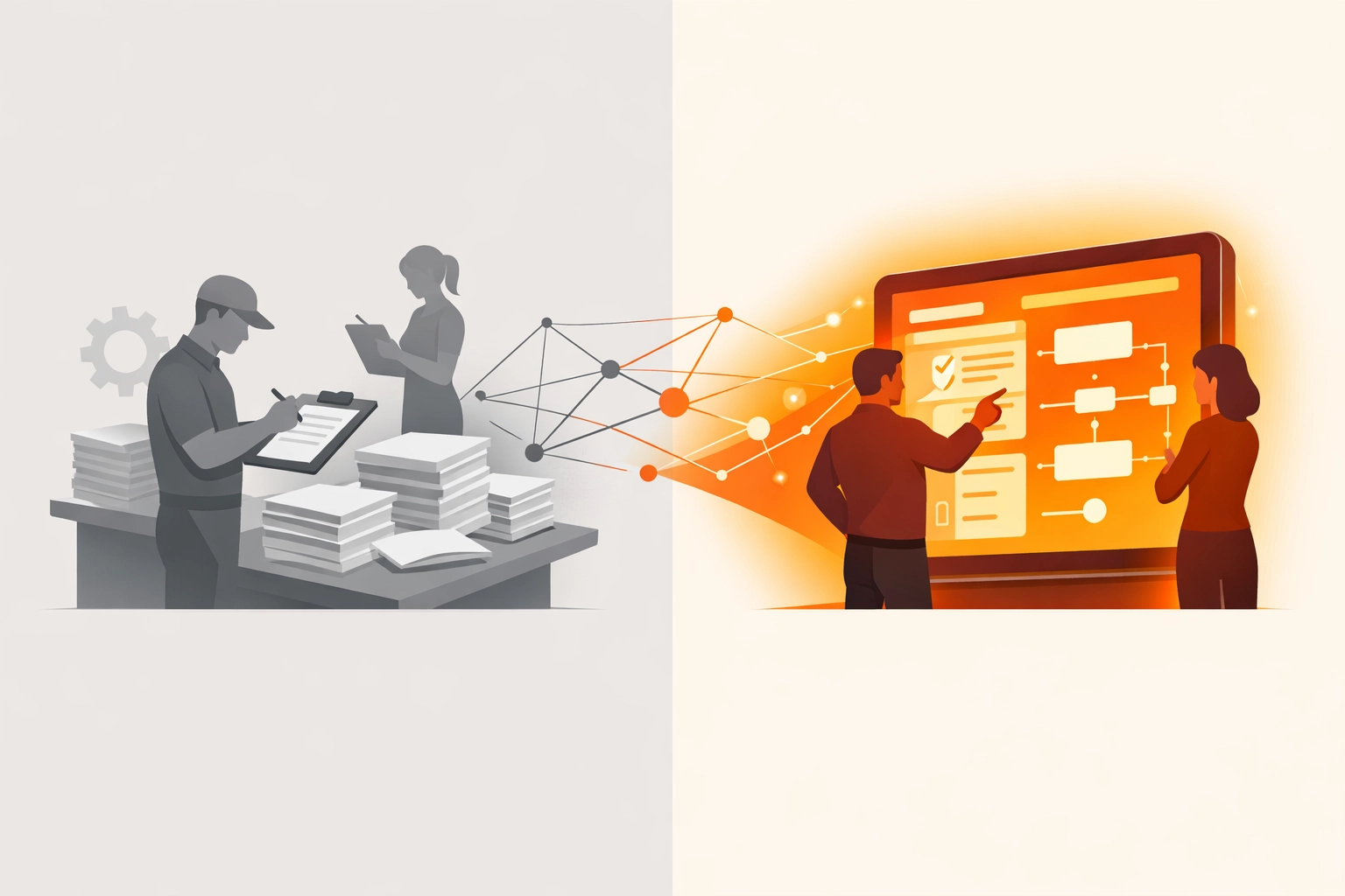 Digital workflow automation transforming traditional print production processes