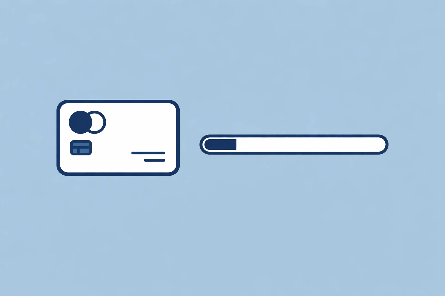 Gráfico que muestra un uso de crédito del 10 por ciento para subir el puntaje y calificar para casa.