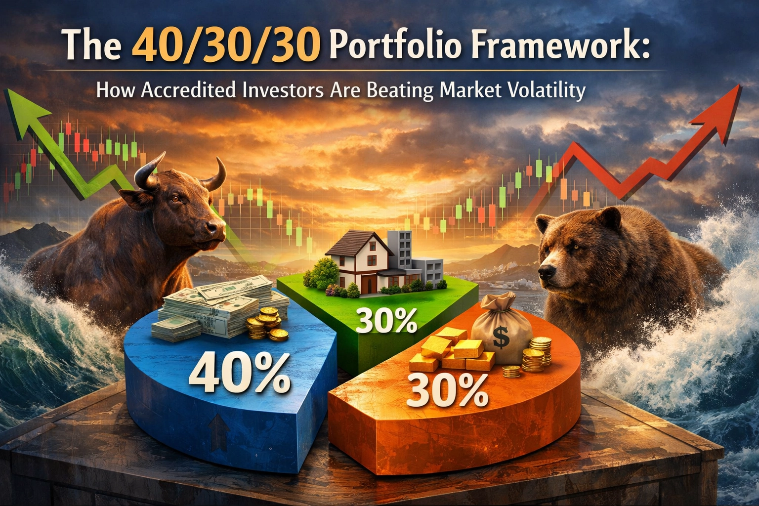 [HERO] The 40/30/30 Portfolio Framework: How Accredited Investors Are Beating Market Volatility