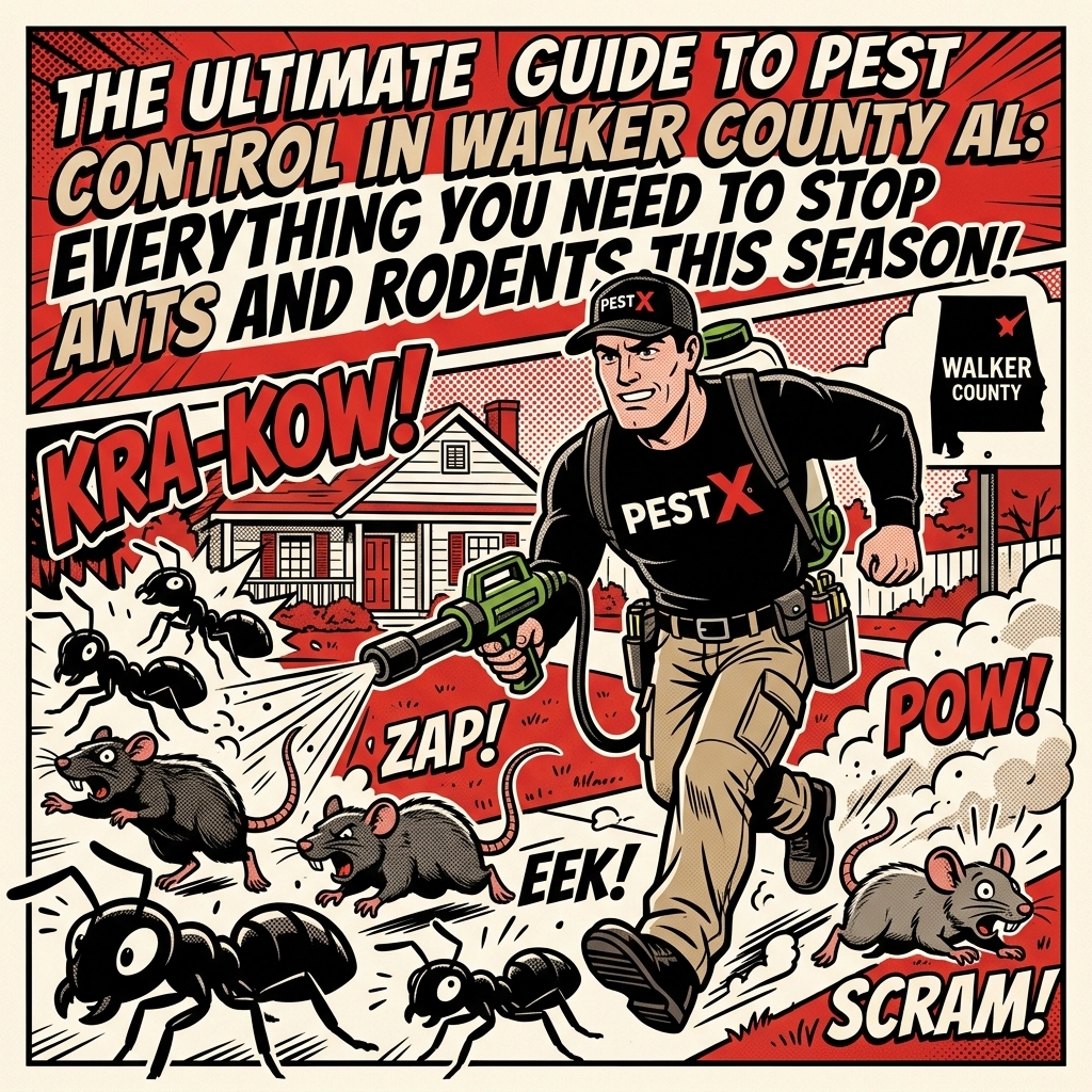 [HERO] The Ultimate Guide to Pest Control in Walker County AL: Everything You Need to Stop Ants and Rodents This Season