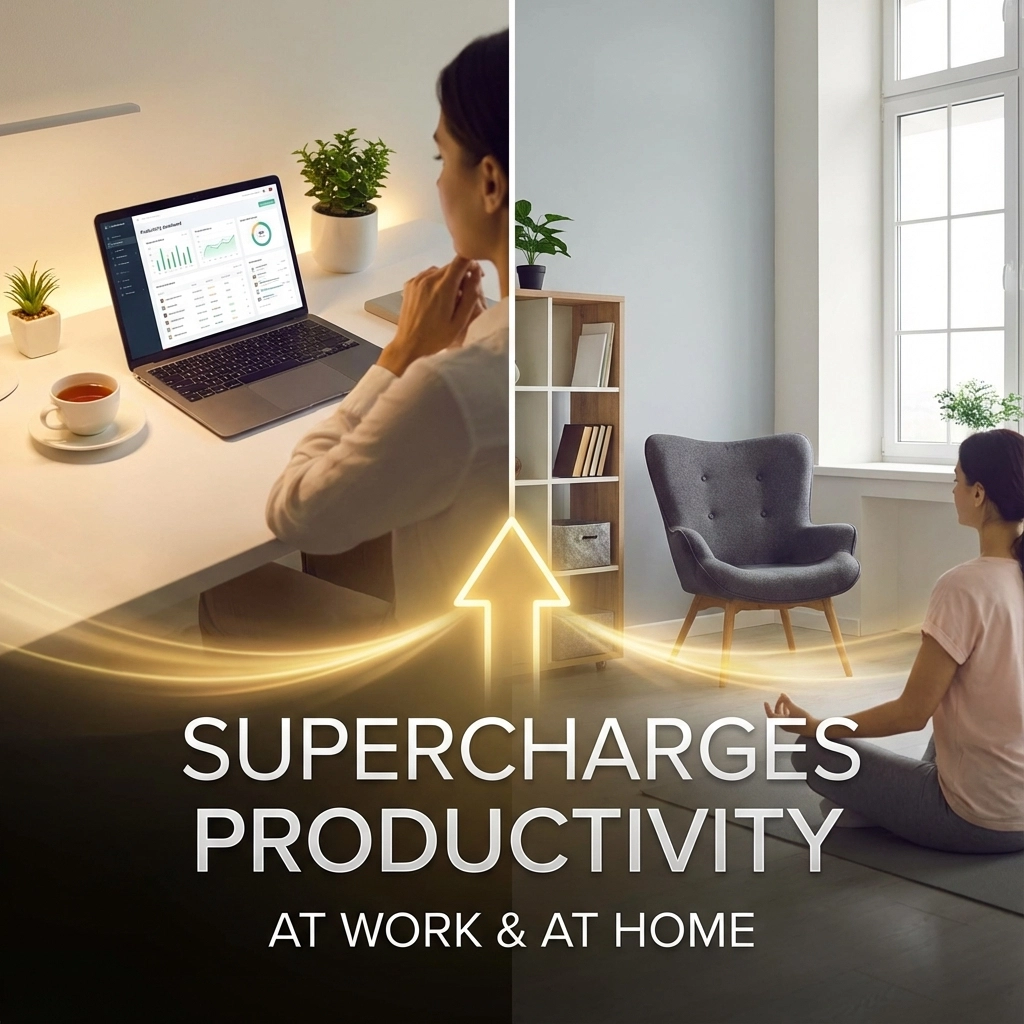 How a Clean Space Supercharges Productivity, At Work and At Home