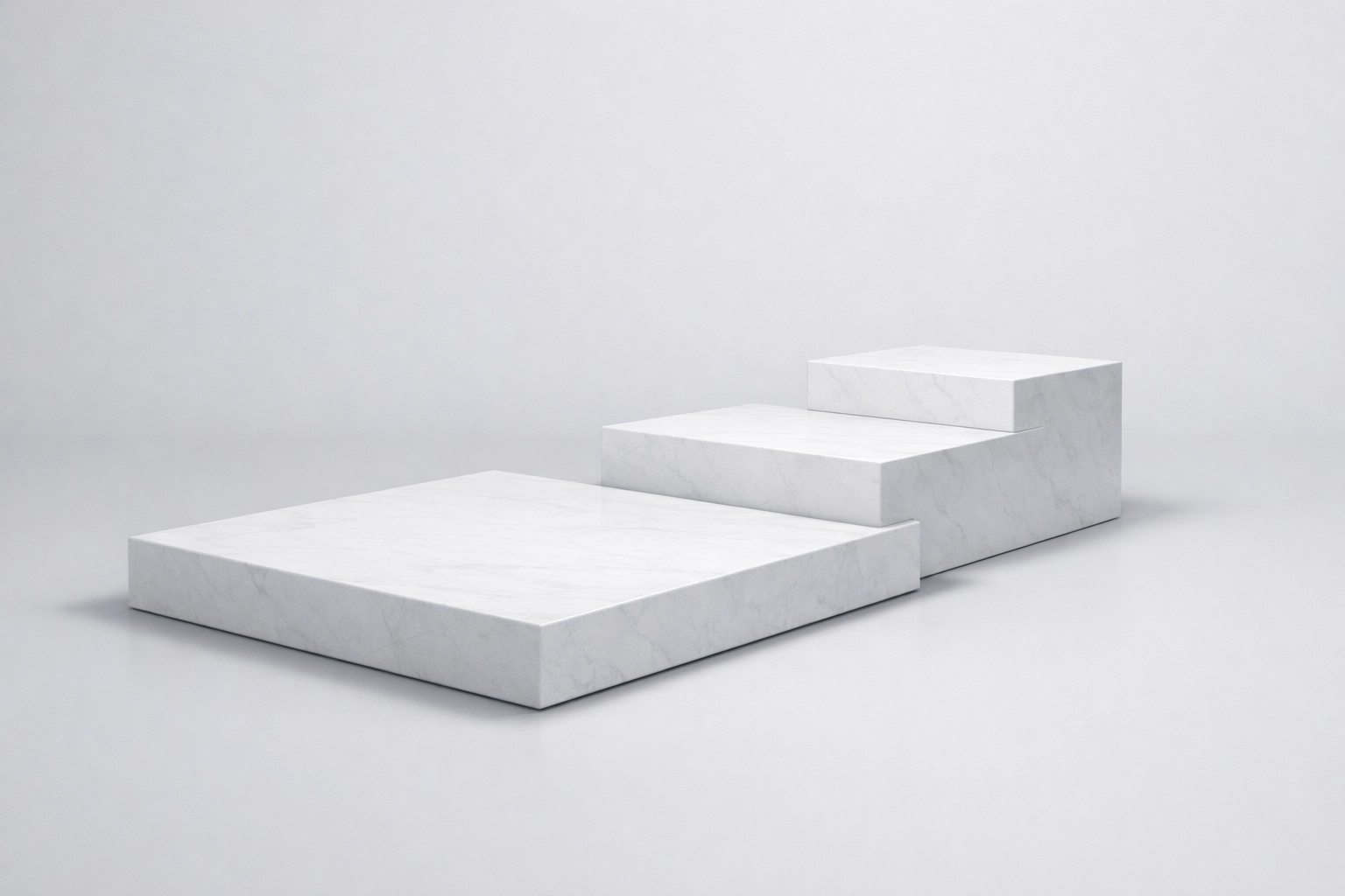 Three stone steps depicting the stages of a foundation-first chiropractic marketing and SEO strategy.