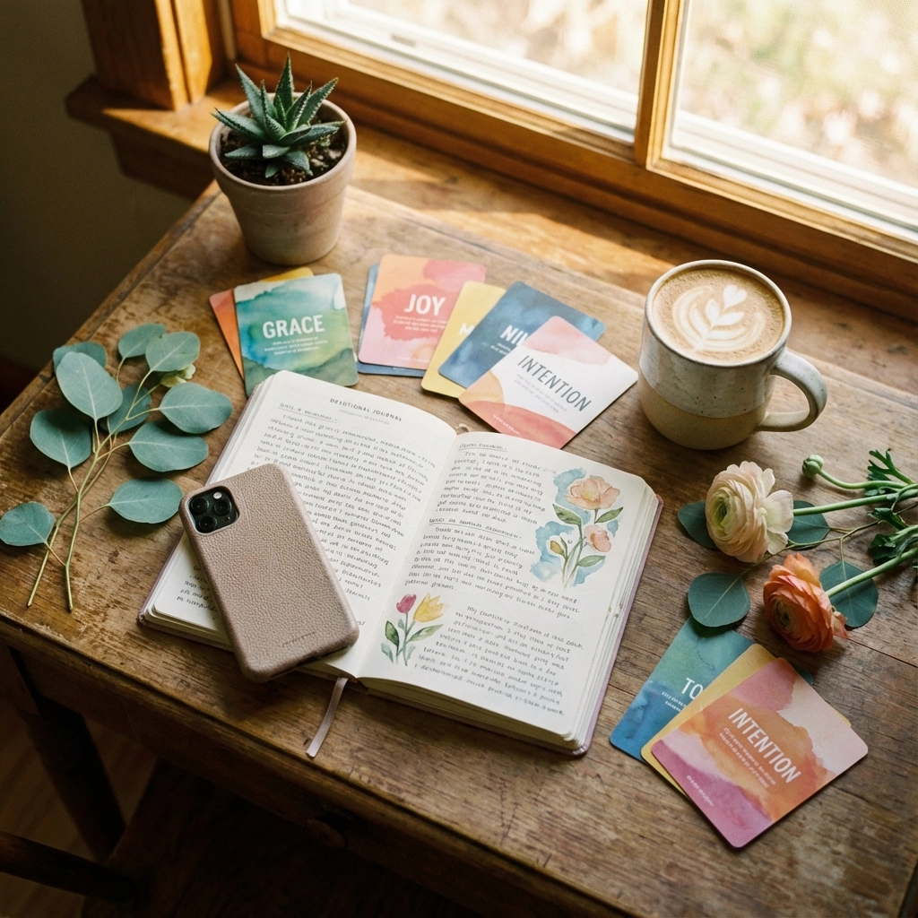 Teen looking confident and peaceful