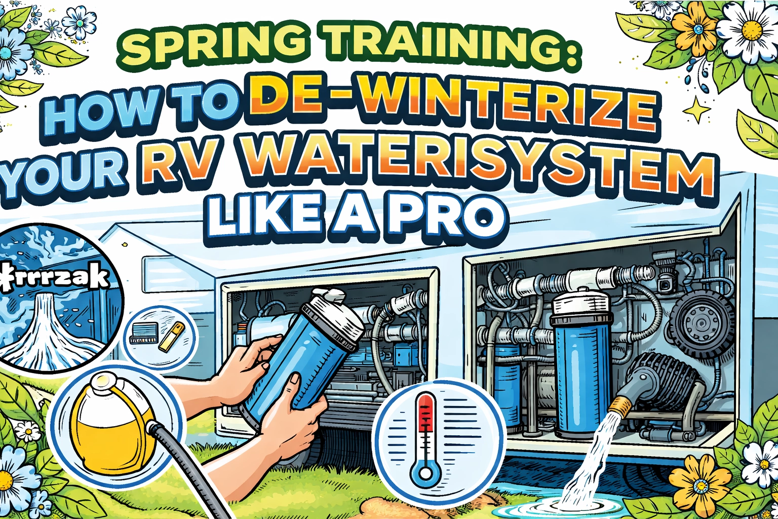 [HERO] Spring Training: How to De-Winterize Your RV Water System Like a Pro