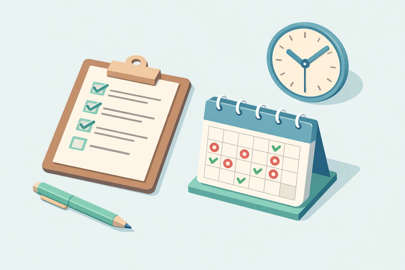 Business directory maintenance schedule with checklist and calendar for quarterly audits