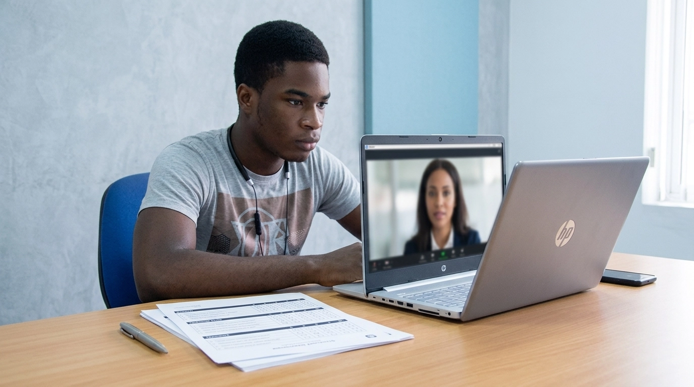 Structured interview workflow