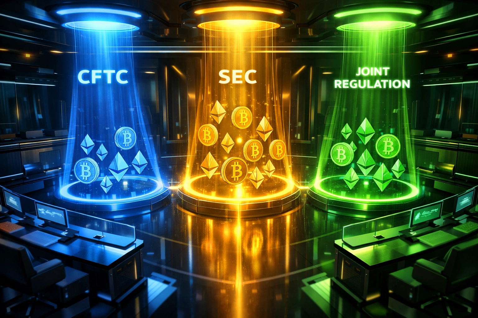CLARITY Act regulatory framework dividing crypto jurisdiction between CFTC and SEC for merchant payments