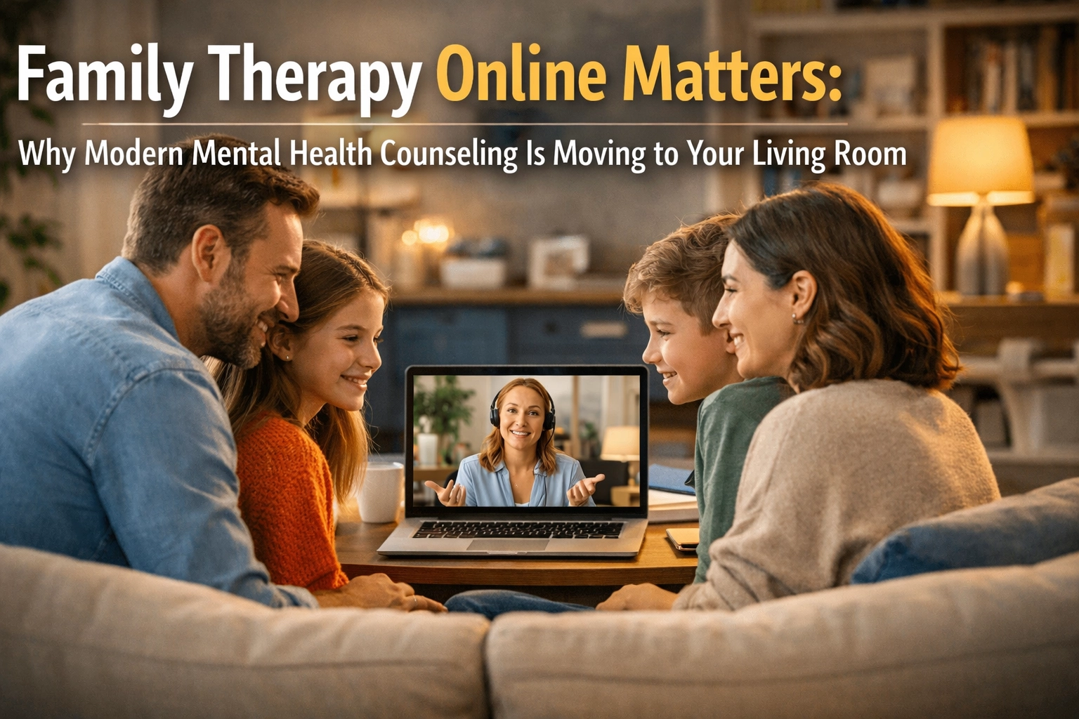 [HERO] Family Therapy Online Matters: Why Modern Mental Health Counseling Is Moving to Your Living Room