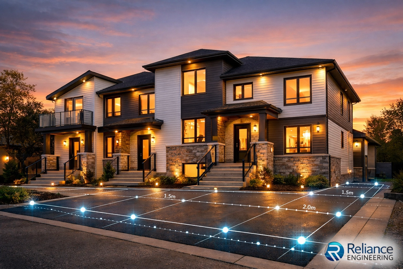 A modern, completed 5-plex conversion project supporting Missing Middle housing in Ontario for real estate investors.