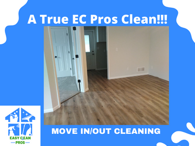 Professional move-out cleaning results