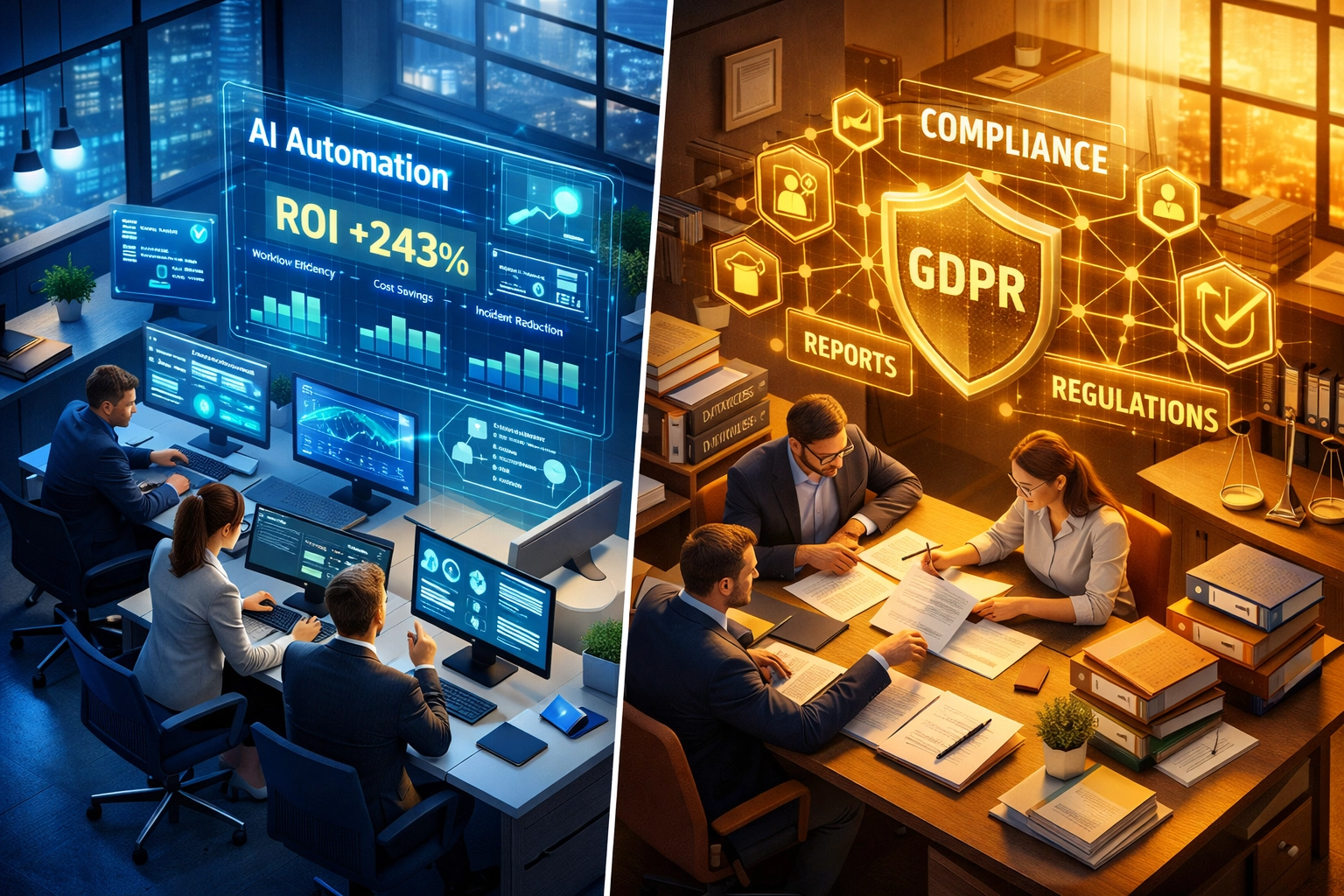 US ROI-focused vs EU compliance-focused ServiceNow implementation strategies comparison