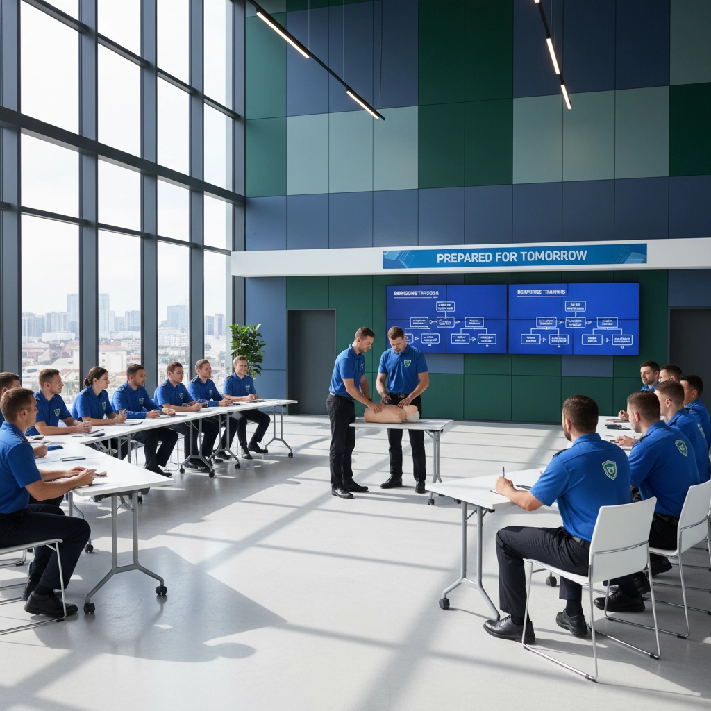 Training session for SIA top up course 2025