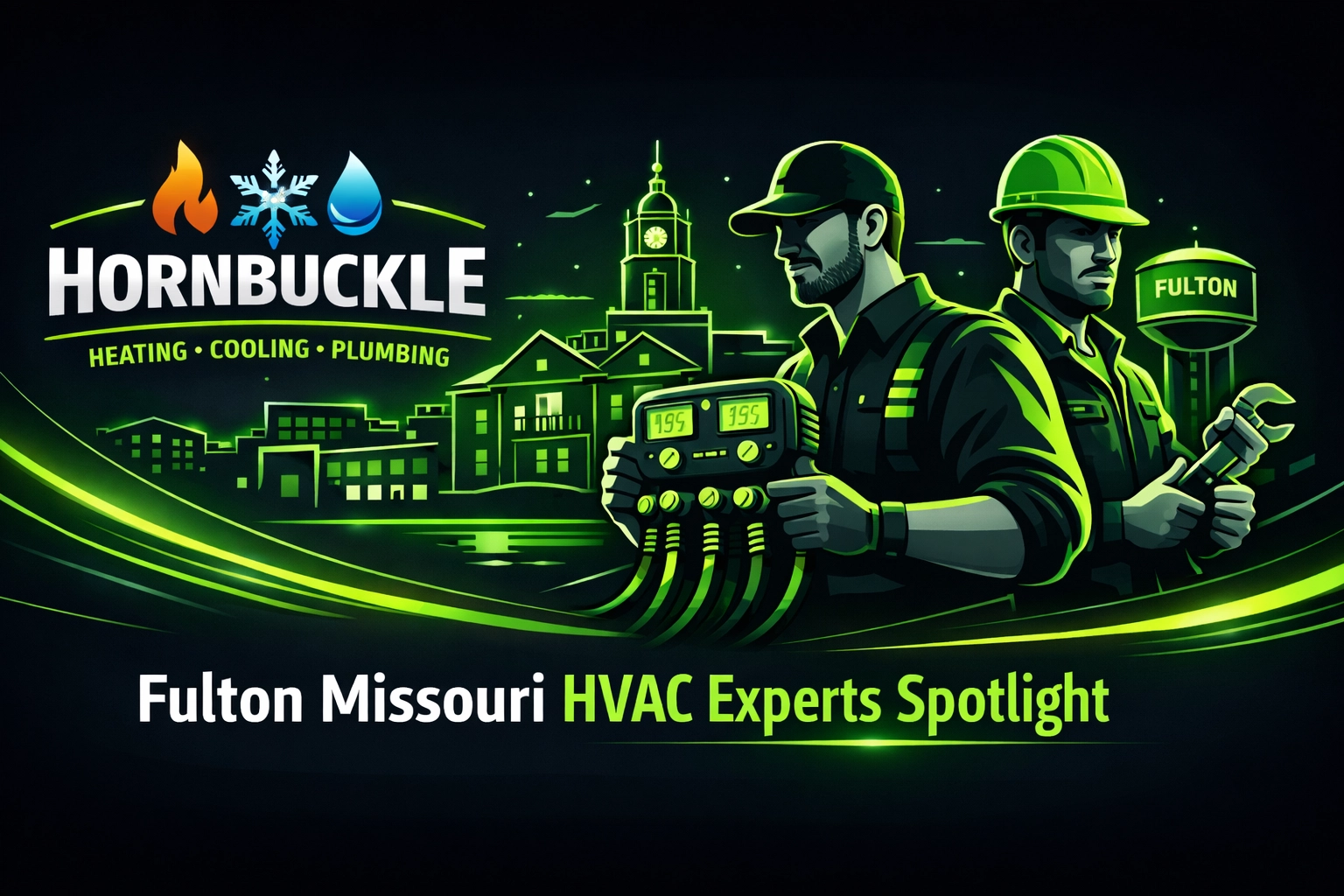 [HERO] Hornbuckle Heating, Cooling & Plumbing - Fulton Missouri HVAC Experts Spotlight