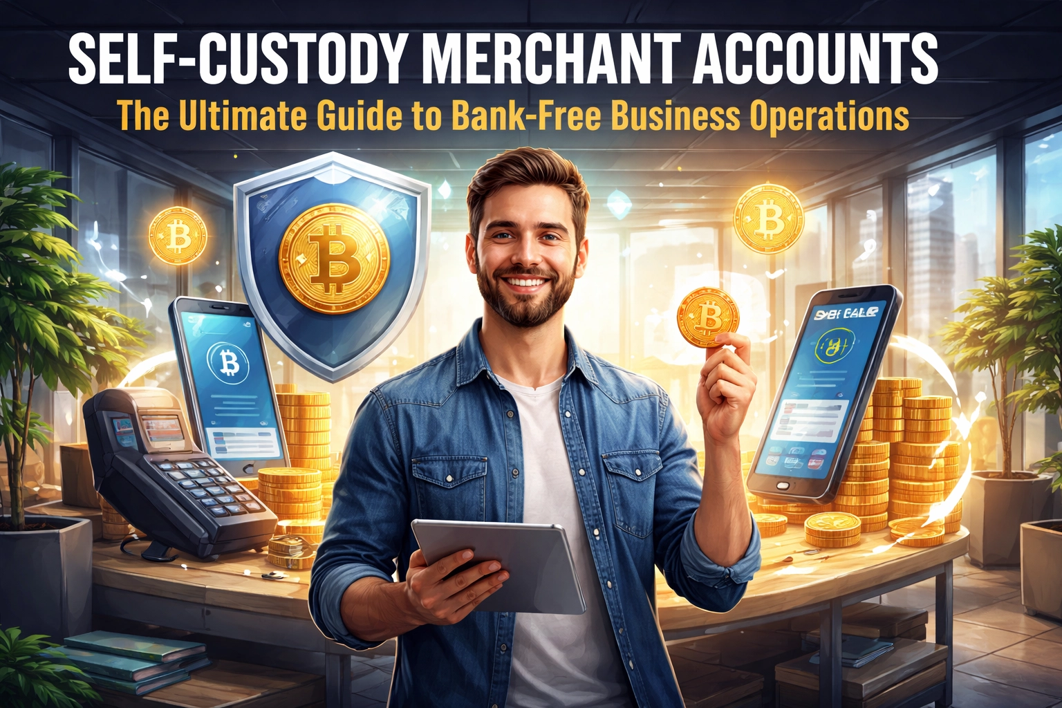 [HERO] Self-Custody Merchant Accounts: The Ultimate Guide to Bank-Free Business Operations