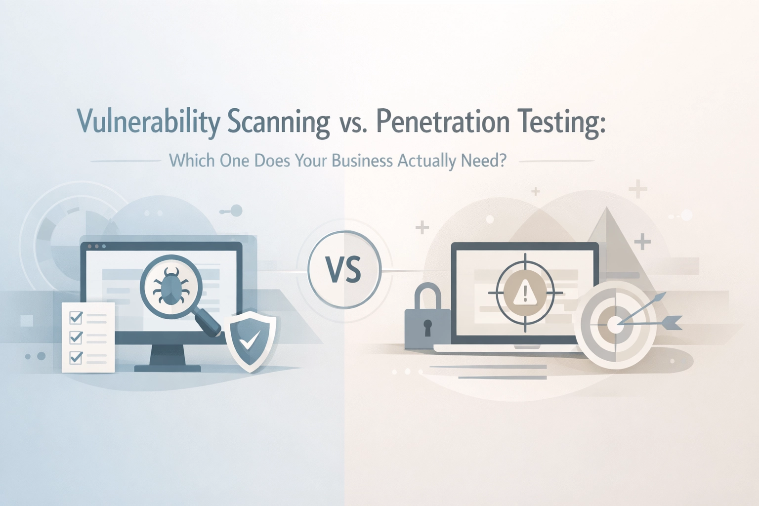 [HERO] Vulnerability Scanning vs. Penetration Testing: Which One Does Your Business Actually Need?