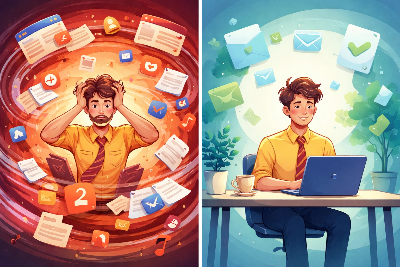 Bandleader overwhelmed by apps versus calm workflow with unified band management software