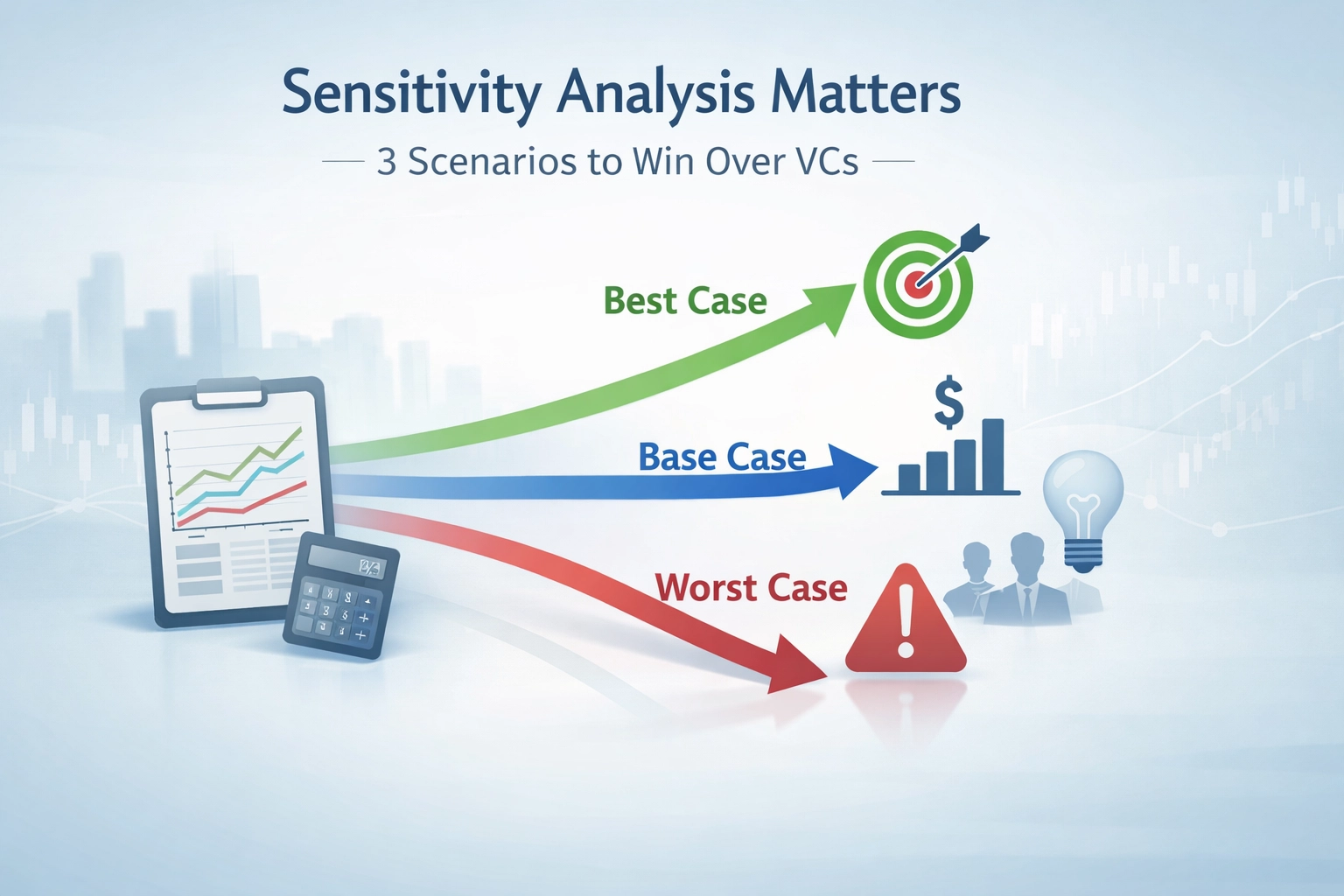 [HERO] Sensitivity Analysis Matters: Why Your Investor Grade Financial Model Needs 3 Scenarios to Win Over VCs