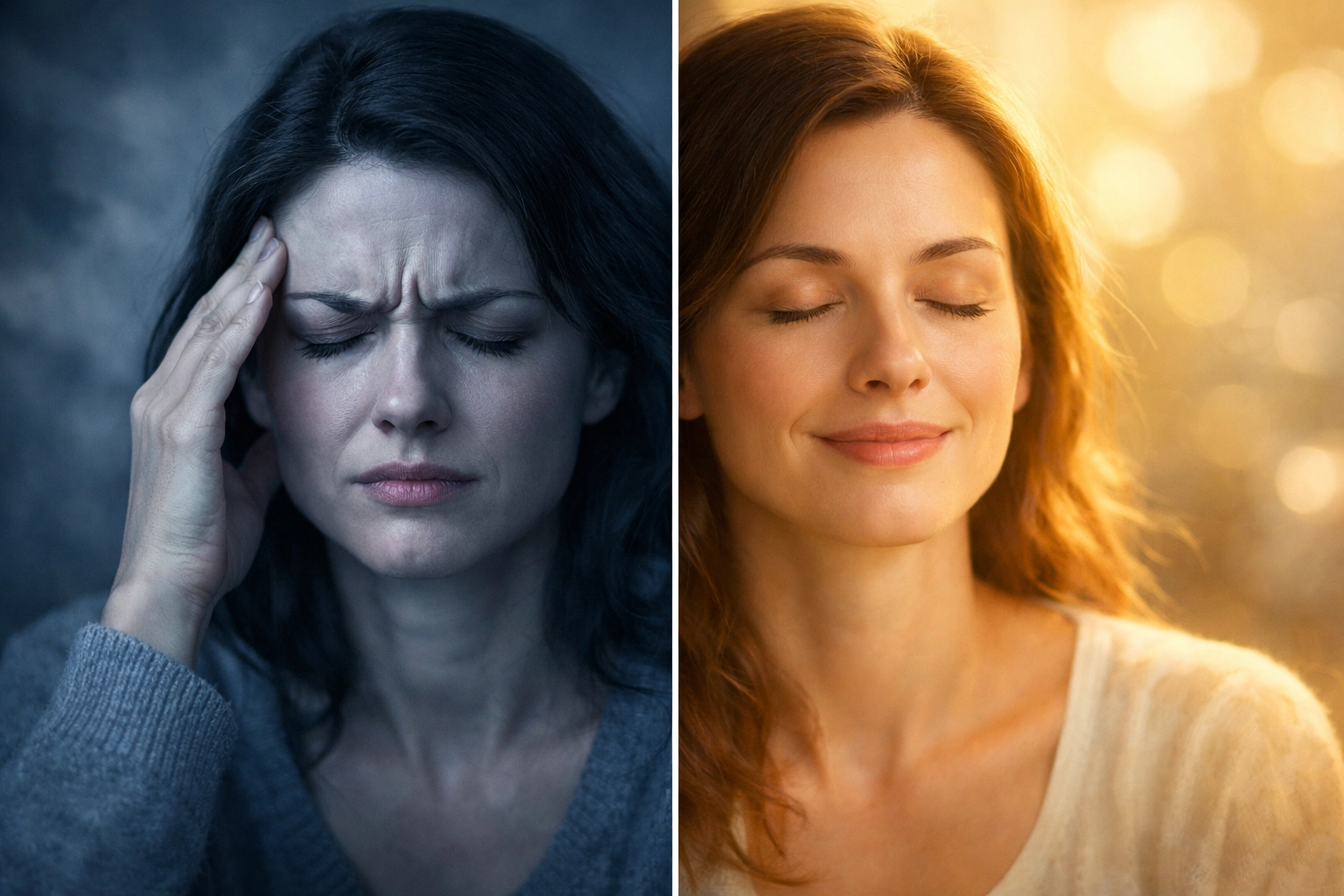 Transformation from anxiety to calm through hypnosis for self esteem improvement