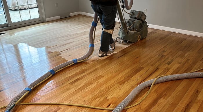 Dustless Hardwood Floor Sanding