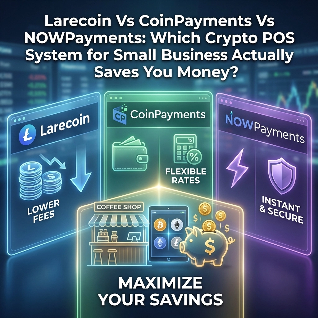 [HERO] Larecoin Vs CoinPayments Vs NOWPayments: Which Crypto POS System for Small Business Actually Saves You Money?